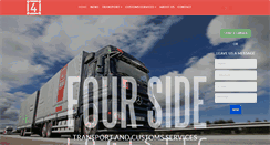 Desktop Screenshot of foursidelogistic.com